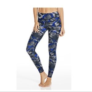 Fabletics Blue Camo Salar Leggings